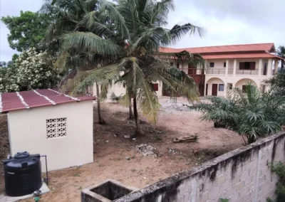 Villa de Mondoukou et aménagements extérieurs, réalisation ACOBAT